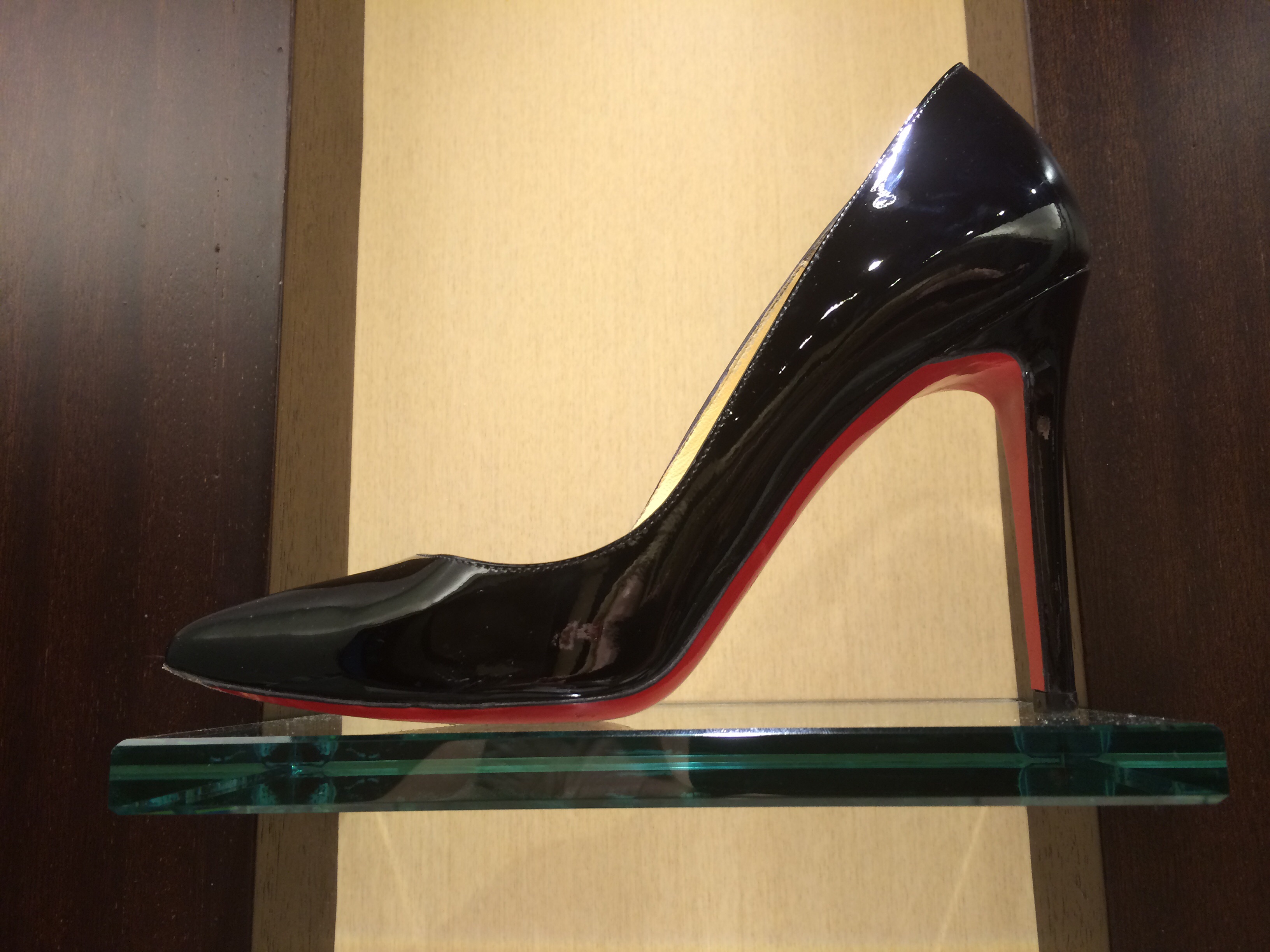 Louboutin heels size 8 8 inch heel - Depop