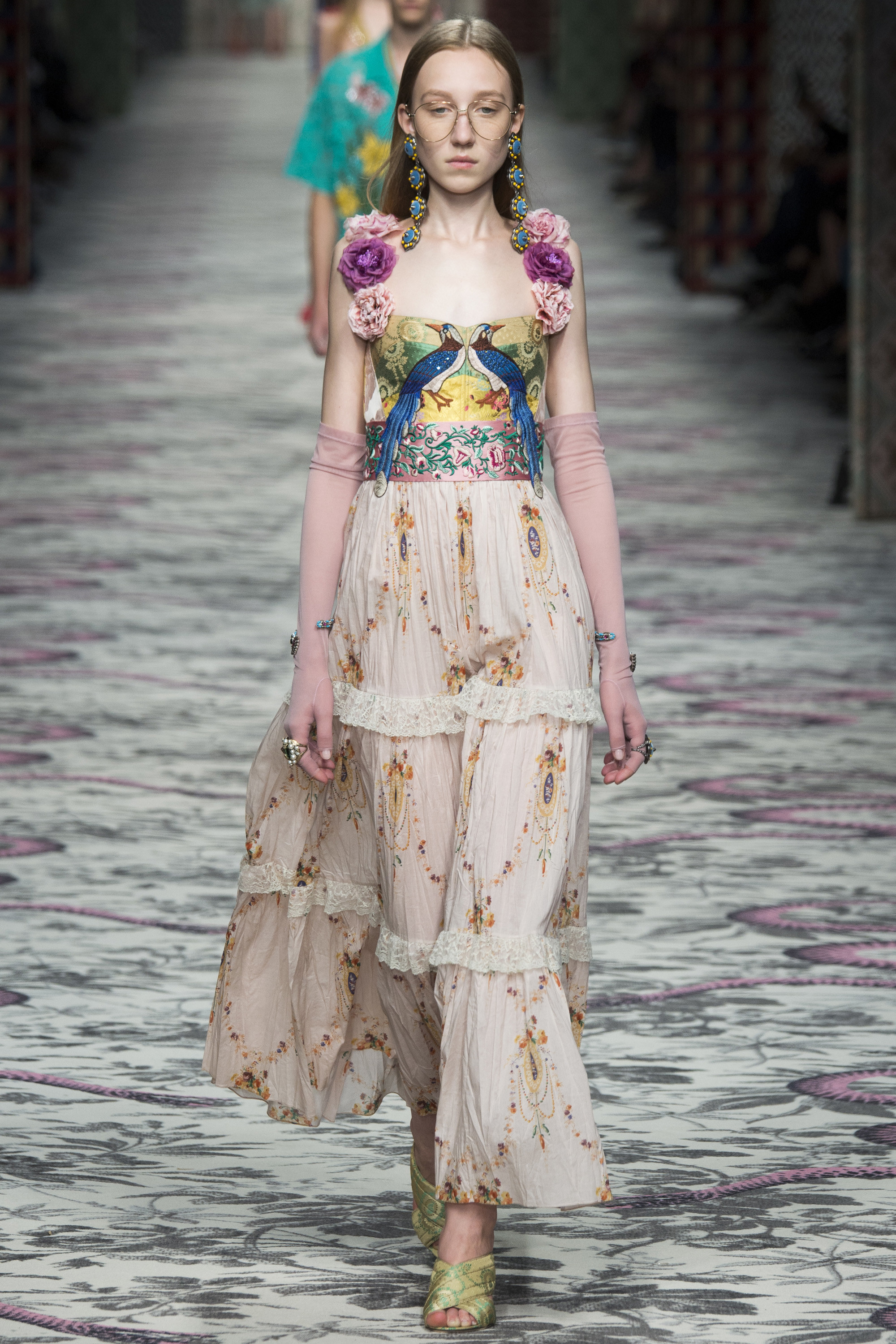 gucci boho dress