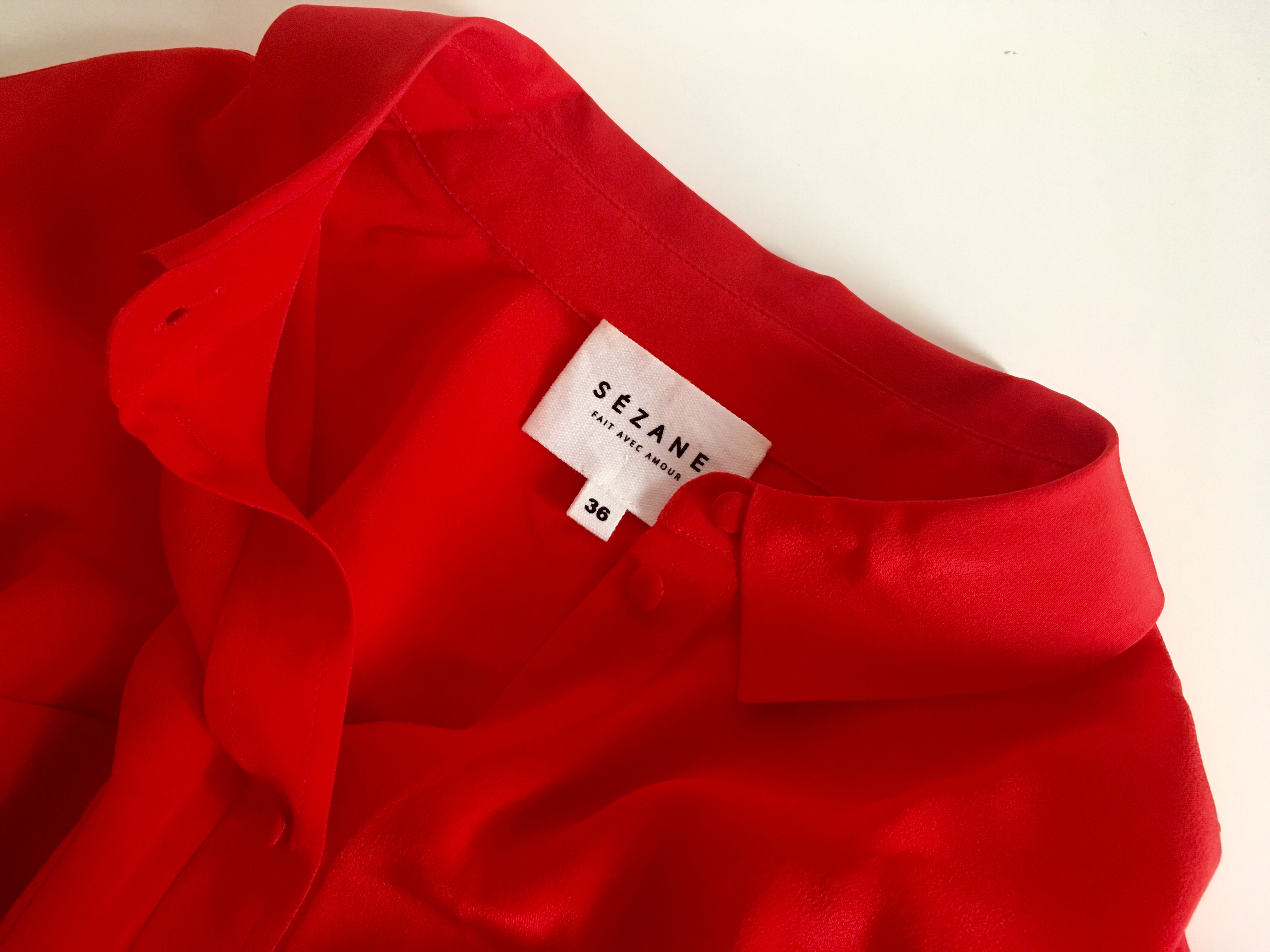 A Silk Shirt from Sezane | Life in a Cold Climate